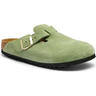 Klapki i japonki damskie - Birkenstock Skórzane mule BOSTON - miniaturka - grafika 1