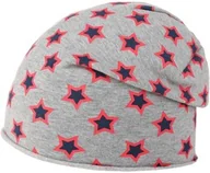 Czapki damskie - Czapka Dziecięca Double Stars by Lipodo, szary, One Size - miniaturka - grafika 1