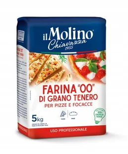 Mąka na pizzę 00 włoska 5 kg oryginalna Il Molino typ 00 do pizzy farina - Mąka - miniaturka - grafika 1