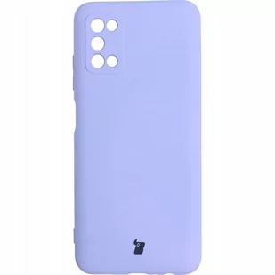 Bizon Etui Case Silicone Galaxy A03S fioletowe BCSGAA03SLPU - Etui i futerały do telefonów - miniaturka - grafika 1
