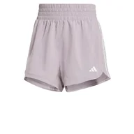 Spodenki damskie - adidas Damskie szorty Pacer Training z 3 paskami tkane z wysokim stanem, XL5 czarne, Czarny, XL - miniaturka - grafika 1