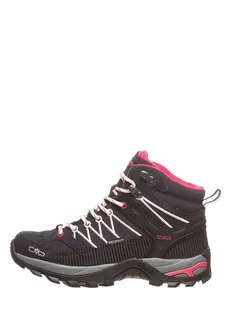 CMP Skórzane botki trekkingowe "Rigel" w kolorze czarnym - Buty trekkingowe damskie - miniaturka - grafika 1