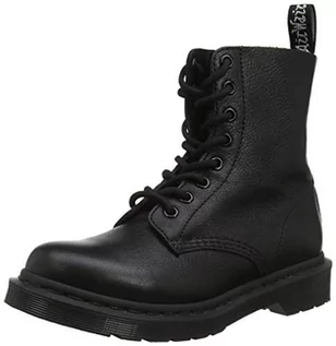 Botki damskie - dr Martens 1460 Pascal, Damskie botki, Czarna Wirginia, 41 EU - grafika 1