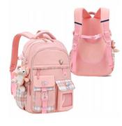 Plecaki szkolne i tornistry - Plecak szkolny dla chłopca i dziewczynki różowy - miniaturka - grafika 1