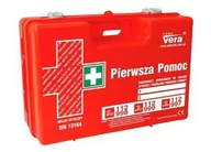 Apteczki i materiały opatrunkowe - Przemysłowa apteczka pierwszej pomocy TOP 10 13164 w walizce z tworzywa ABS Vera - miniaturka - grafika 1