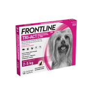 Artykuły przeciw pasożytom - Frontline Tri-Act XS 2-5kg pipeta 3 x 0,5ml) - miniaturka - grafika 1