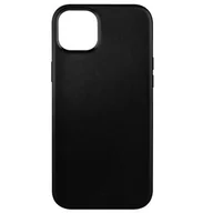 Etui i futerały do telefonów - Obudowa dla telefonów komórkowych FIXED MagLeather s podporou MagSafe na Apple iPhone 15 Plus (FIXLM-1201-BK) Czarny - miniaturka - grafika 1