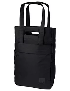 Jack Wolfskin Unisex Piccadilly Tote Bag, Ultra Czarny - Torebki damskie - miniaturka - grafika 1