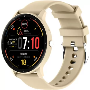 Rubicon RNCF16 Beżowy - Smartwatch - miniaturka - grafika 2