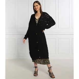 Pinko Wełniany kardigan MIMOSA | Relaxed fit - Swetry damskie - miniaturka - grafika 1