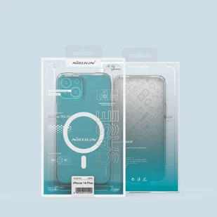 Etui Nillkin Nature Pro Magnetic Apple iPhone 15 niebieskie - Etui i futerały do telefonów - miniaturka - grafika 7
