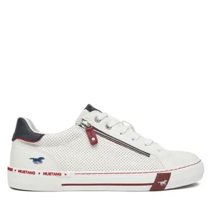 Tenisówki Mustang 1353-309 Biały - Trampki damskie - miniaturka - grafika 1