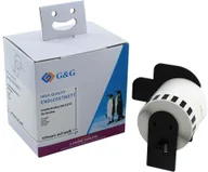 Etykiety do drukarek - Etykieta BROTHER DK-22212 62mm x 15,24m czarny na białym zamiennik ZBL-DK22212 - miniaturka - grafika 1