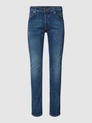 Spodnie męskie - Jeansy o kroju slim fit z naszywką z logo model ‘GLENN’ - miniaturka - grafika 1