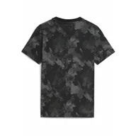 Odzież sportowa dziecięca - Młodzieżowa koszulka Essentials Camo z nadrukiem na całej powierzchni PUMA Black - miniaturka - grafika 1