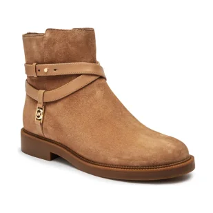 Michael Kors Skórzane botki ABIGAIL - Botki damskie - miniaturka - grafika 1