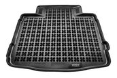 Maty bagażnikowe - REZAW-PLAST Wykładzina bagażnika gumowa, czarna PLAST 231135, Opel INSIGNIA Hatchback / Sedan wersja z kołem dojazdowym (niepełnowymiarowe) 2008 - 2013 PLAST 231135 - miniaturka - grafika 1