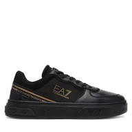 Sneakersy męskie - Sneakersy EA7 Emporio Armani X8X173 XK374 M701 Czarny - miniaturka - grafika 1