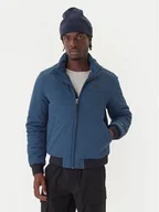 Kurtki męskie - Aeronautica Militare Kurtka bomber 252AB3026UCT03264 Niebieski Regular Fit - miniaturka - grafika 1