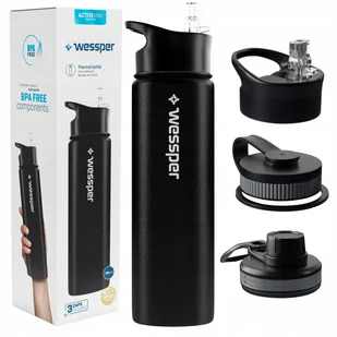 BUTELKA TERMICZNA TERMOS TURYSTYCZNY 700ml STAL - Termosy - miniaturka - grafika 1