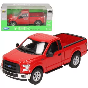 Welly Ford F-150 Regilar Cab czerwony - Samochody i pojazdy dla dzieci - miniaturka - grafika 1