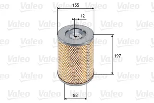 Filtr powietrza VALEO 585666 C16136 - Filtry powietrza - miniaturka - grafika 1