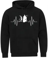 Bluzy męskie - BLUZA MĘSKA Z KAPTUREM DLA PERKUSISTY PERKUSJA PREZENT NADRUK S - miniaturka - grafika 1