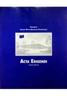 Książki o kulturze i sztuce - Acta Erigendi - miniaturka - grafika 1