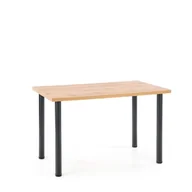 Stoły - Stół 120 x 60 x 75 Modex 2 120 Dąb Wotan / Czarny Halmar - miniaturka - grafika 1