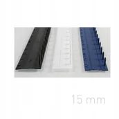 Artykuły biurowe - LISTWA ZAMYKANA A4 15mm DO 150 KARTEK OPUS O.CLICK CZARNA 50szt. - miniaturka - grafika 1