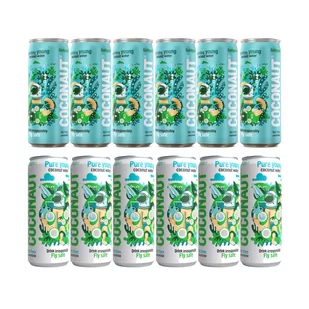 Coconaut Woda kokosowa - mix Zestaw 12 x 320 ml - Napoje roślinne - miniaturka - grafika 2
