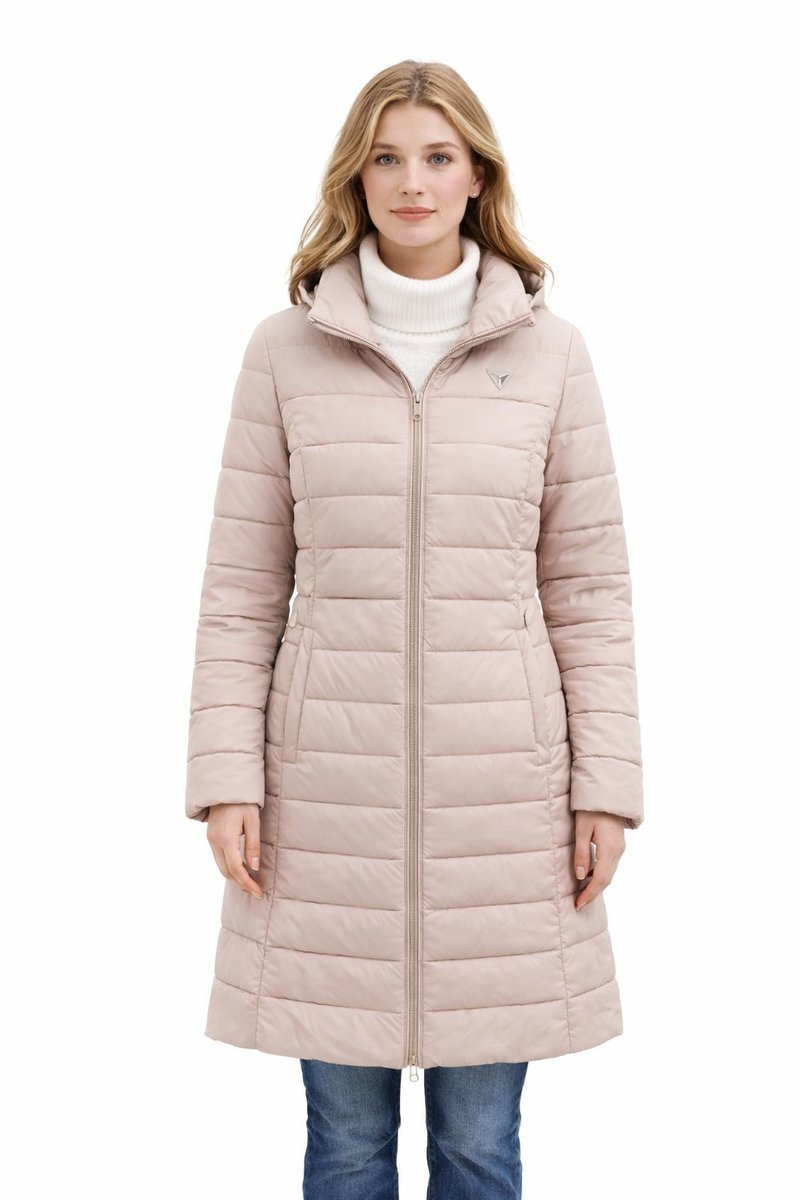 GUESS PIKOWANA KURTKA DAMSKA ZIMOWA DO KOLAN XS I3A