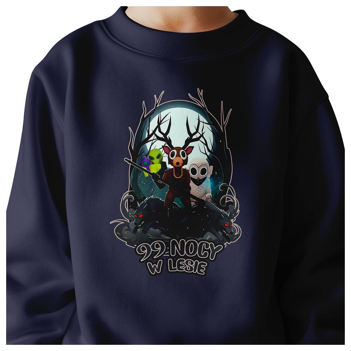 BLUZA DZIECIĘCA 99 NOCY W LESIE ROBLOX DLA CHŁOPCA DZIEWCZYNKI 110-116