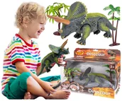 Maskotki i pluszaki - SMILY PLAY Dinozaur duży świeci ryczy triceratops - miniaturka - grafika 1