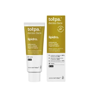 Tołpa TOŁPA) TOŁPA DERMO FACE LIPIDRO Krem-olejek regenerujący na noc 40 ml 7068256 - Kremy do twarzy - miniaturka - grafika 2