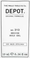 Kosmetyki do stylizacji włosów - Depot NO. 313 Medium Hold Żel 10ml - miniaturka - grafika 1