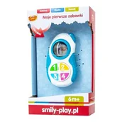 Zabawki interaktywne dla dzieci - Telefon interaktywny niebieski - Smily Play - miniaturka - grafika 1