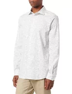 Koszule męskie - s.Oliver Koszula męska z długim rękawem, slim fit biała, 3XL, biały, 3XL - miniaturka - grafika 1