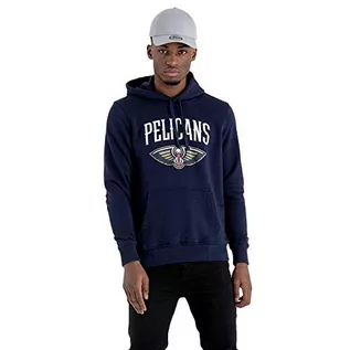 Bluzy męskie - New Era New Orleans Pelicans męska bluza z kapturem niebieski niebieski X-L NE11551103.00006 - grafika 1