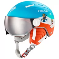 Kaski narciarskie - Kask Head Mojo Visor Paw kolorowy - XS/S - miniaturka - grafika 1