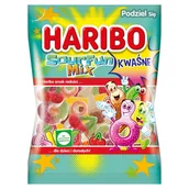 Żelki - Haribo Sour Fun Mix Żelki kwaśne 160 g - miniaturka - grafika 1