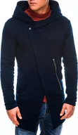 Bluzy męskie - Ombre Bluza męska Hugo granatowa r. XL B668 - miniaturka - grafika 1