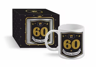 BGTech Gold kubek 300ml 60 urodziny 014-00/OP-019-133/PL-4960 - Kubki - miniaturka - grafika 1