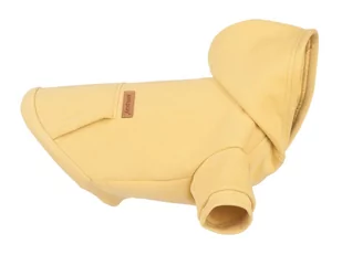 Ami Play Bluza z kapturem Psa Texas 45cm Żółty - Ubranka dla psów - miniaturka - grafika 1