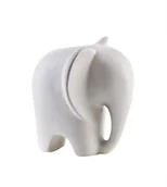 Figurki dekoracyjne - Lumarko Figura Słoń 12x9,5xh12cm - miniaturka - grafika 1