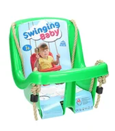 Huśtawki - Simba huśtawka dziecięca Swinging huśtawka dziecięca Zielony Czerwony dzieci na biegunach w zestawie: Linka, czerwony 8300D/6229 - miniaturka - grafika 1