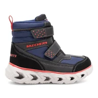 Buty dla chłopców - Botki Skechers 405052N NVBK - miniaturka - grafika 1
