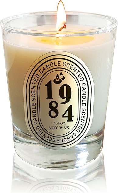 INF Świeca zapachowa Lavender z 1984 r. – naturalny wosk sojowy z uspokajającą aromaterapią