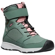 Buty dla chłopców - Dziecięce buty zimowe Keen Skua Winter Wp Youth Rozmiar butów (UE): 37 / Kolor: zielony - miniaturka - grafika 1