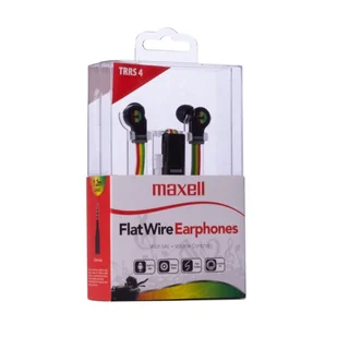 MAXELL FLAT WIRE RASTA 303998.00.CN - Słuchawki - miniaturka - grafika 2